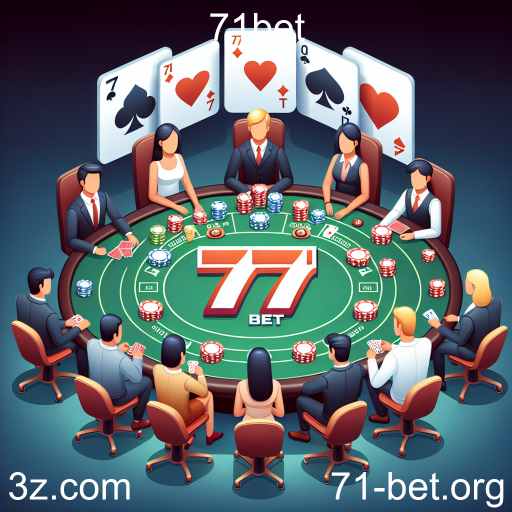 Descubra a Emoção do Poker Online no 71bet